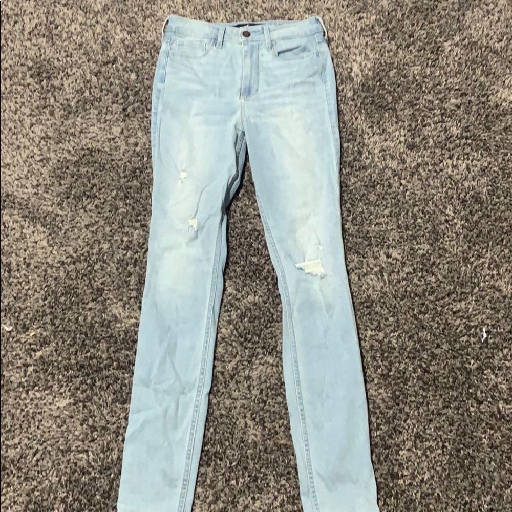 hollister ultra high rise jeans